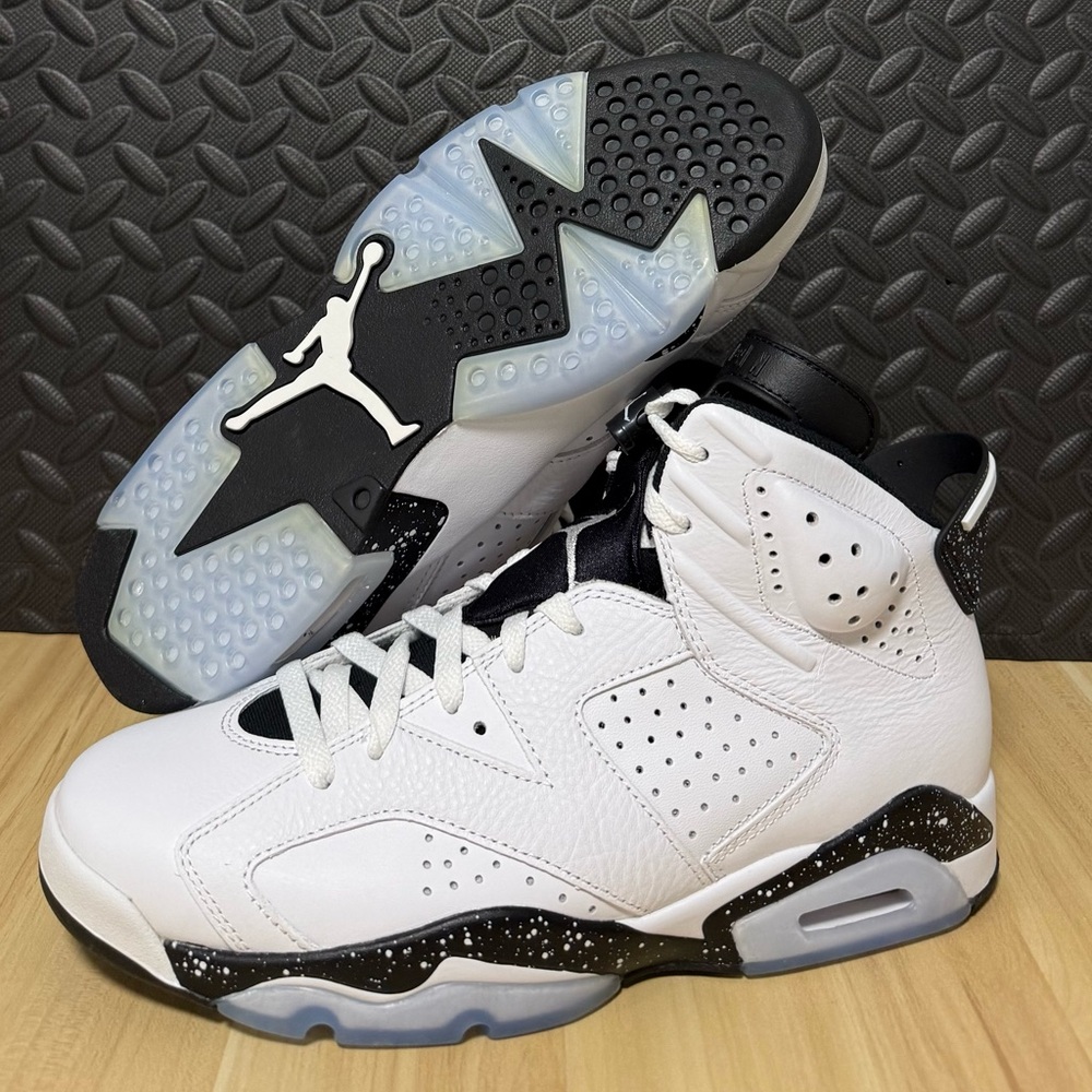 Nike Air Jordan 6 Retro Reverse Oreo White Black B Grade CT8529-112 Mens Size 10